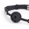 BDSMaster Bâillon Boule Percée Breathfive 40mm Noir